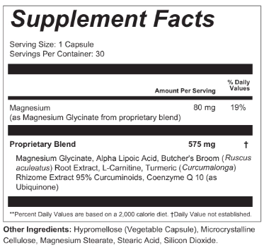 Tinnoril supplement facts